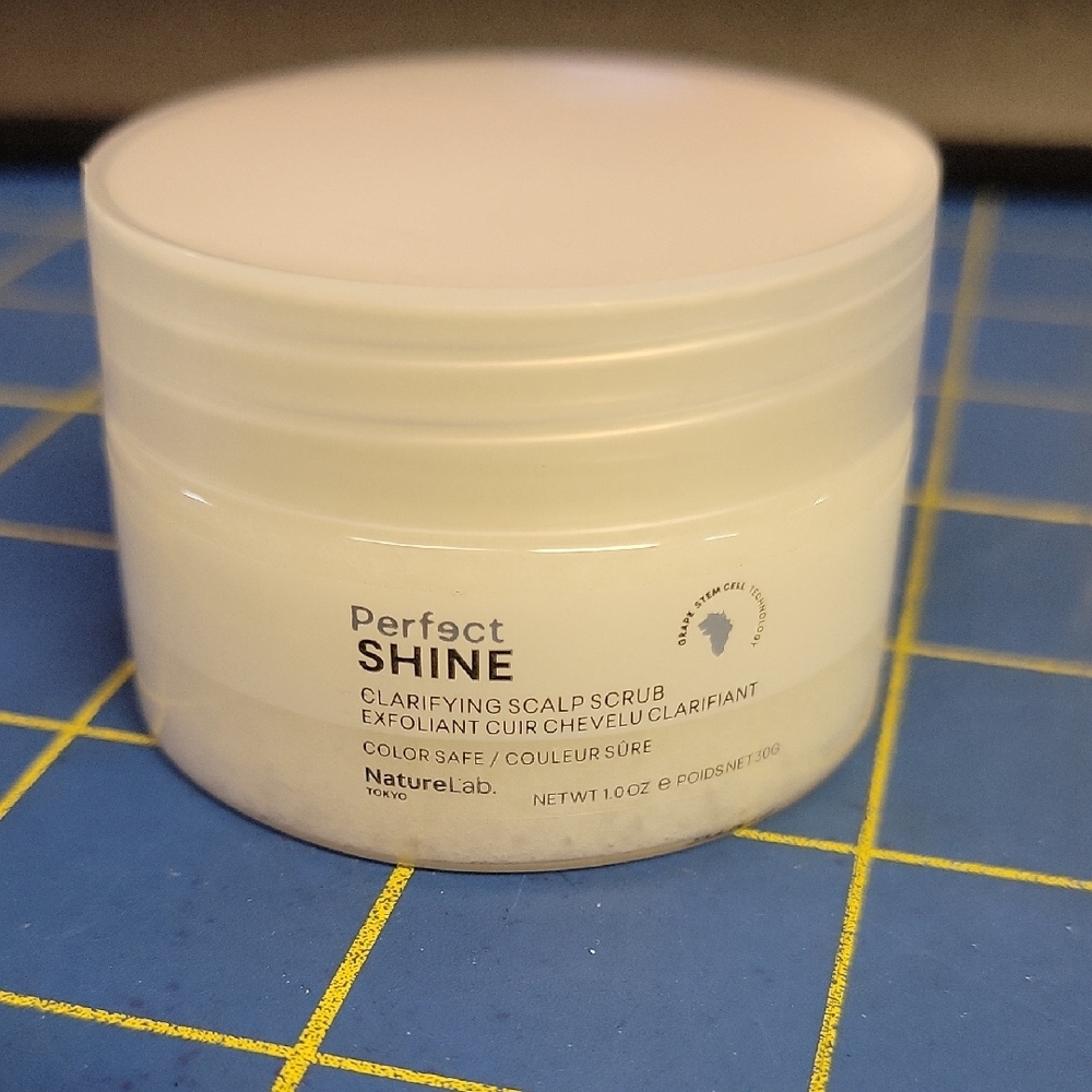 Natural Lab Perfect Shine Clarifying Scalp Scrub  30ml New